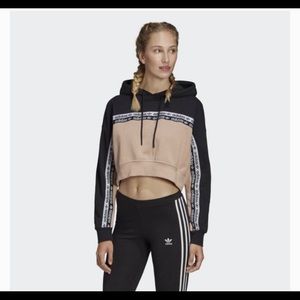 Adidas cropped hoodie
